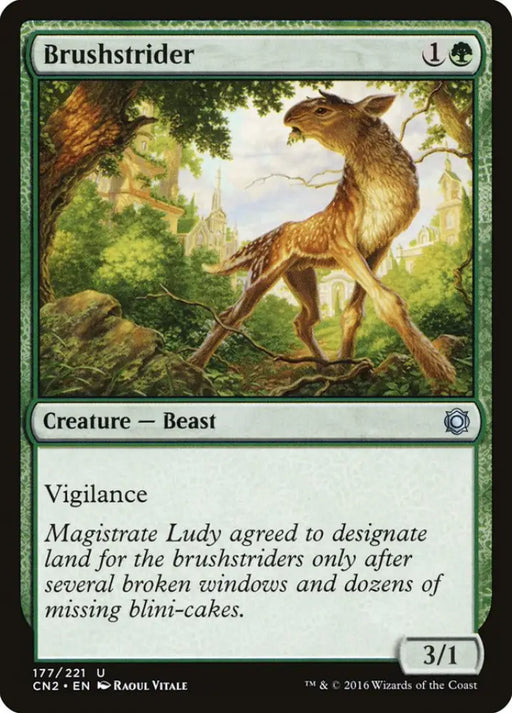 Brushstrider [Conspiracy: Take the Crown] - MTG Single