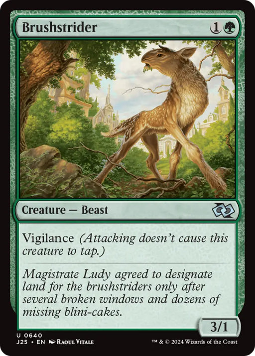 Brushstrider [Foundations Jumpstart] - MTG Single