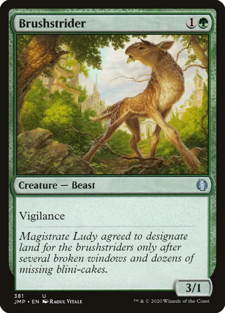 Brushstrider [Jumpstart] - MTG Single