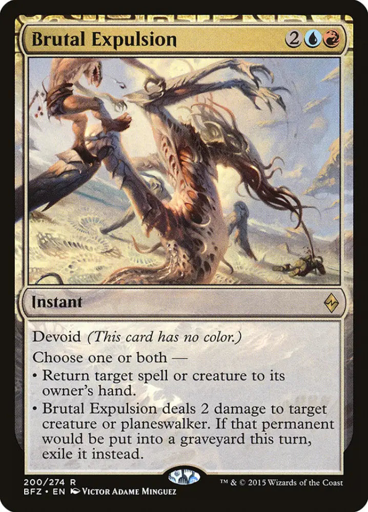 Brutal Expulsion [Battle for Zendikar] - MTG Single