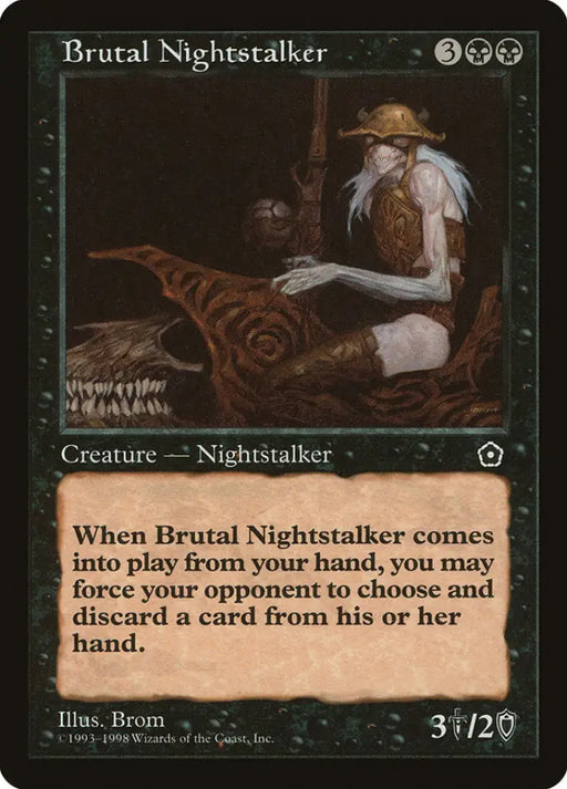 Brutal Nightstalker [Portal Second Age] - MTG Single