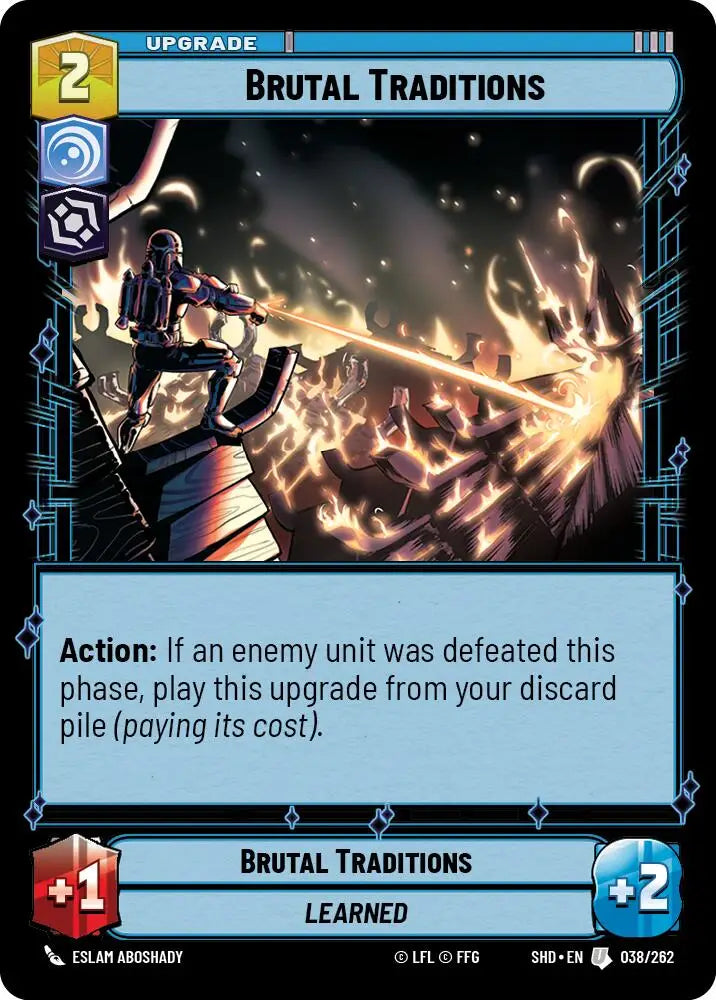 Brutal Traditions (038/262) [Shadows of the Galaxy] - Star Wars: Unlimited Single
