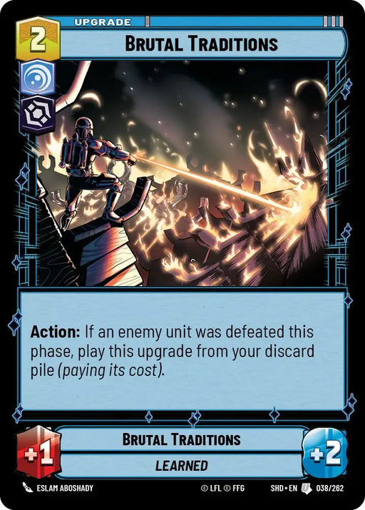 Brutal Traditions (038/262) [Shadows of the Galaxy] - Star Wars: Unlimited Single
