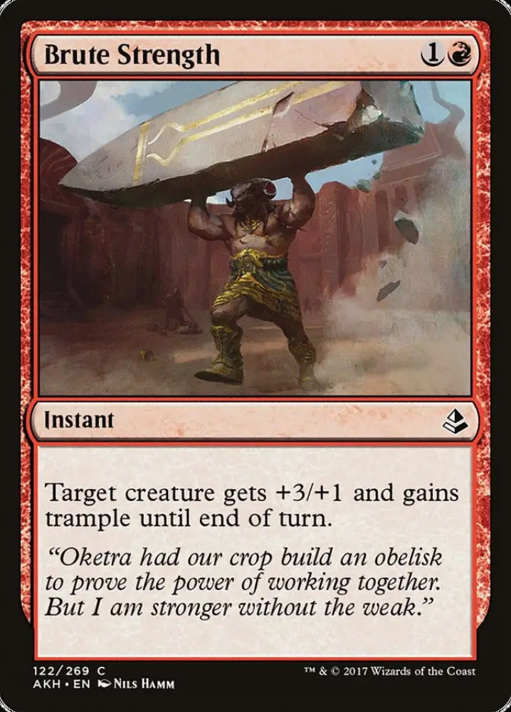 Brute Strength [Amonkhet] - MTG Single