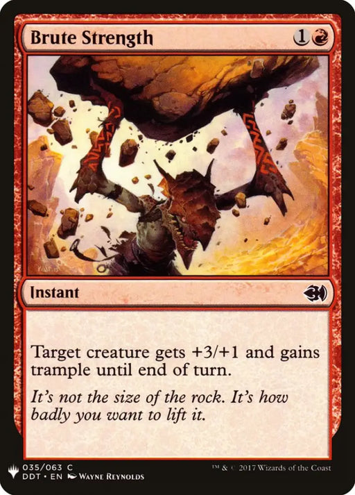 Brute Strength [Mystery Booster] - MTG Single