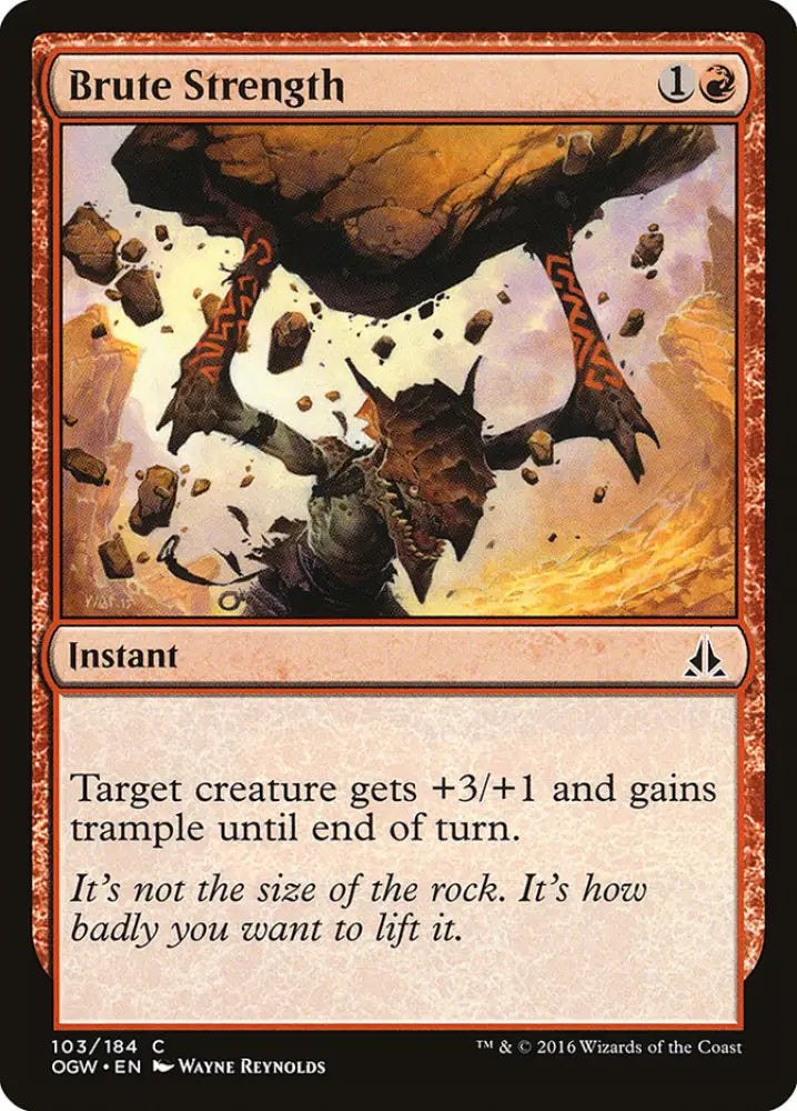 Brute Strength [Oath of the Gatewatch] - MTG Single
