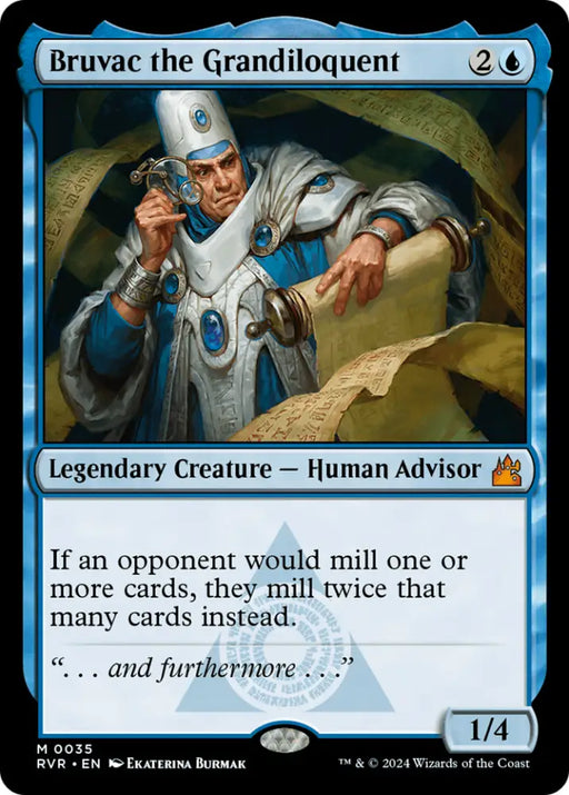 Bruvac the Grandiloquent [Ravnica Remastered] - MTG Single