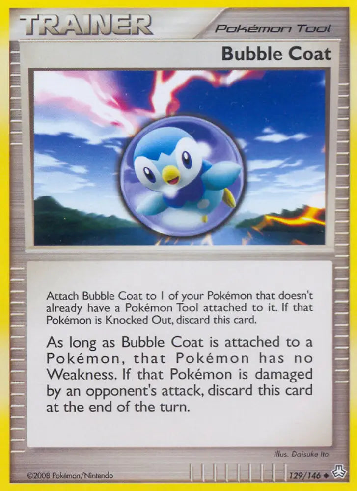 Bubble Coat (129/146) [Diamond & Pearl: Legends Awakened] - Pokemon Single