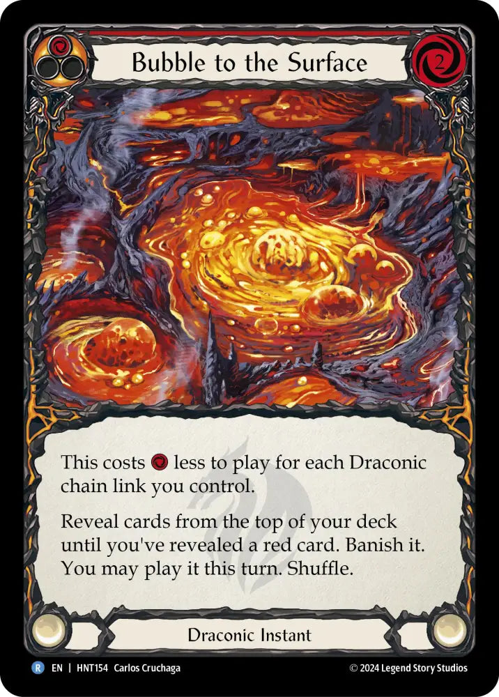 Bubble to the Surface (Red) [The Hunted] - Flesh And Blood Single