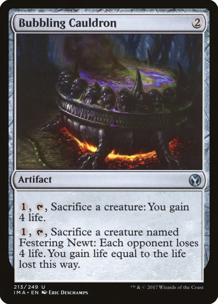 Bubbling Cauldron [Iconic Masters] - MTG Single