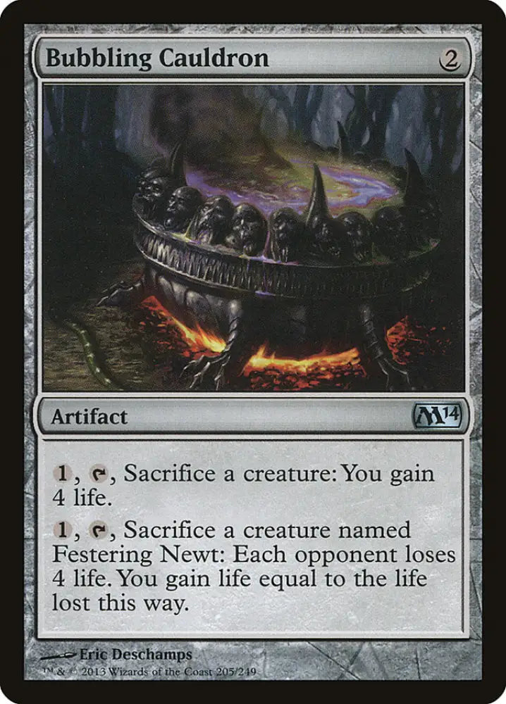 Bubbling Cauldron [Magic 2014] - MTG Single