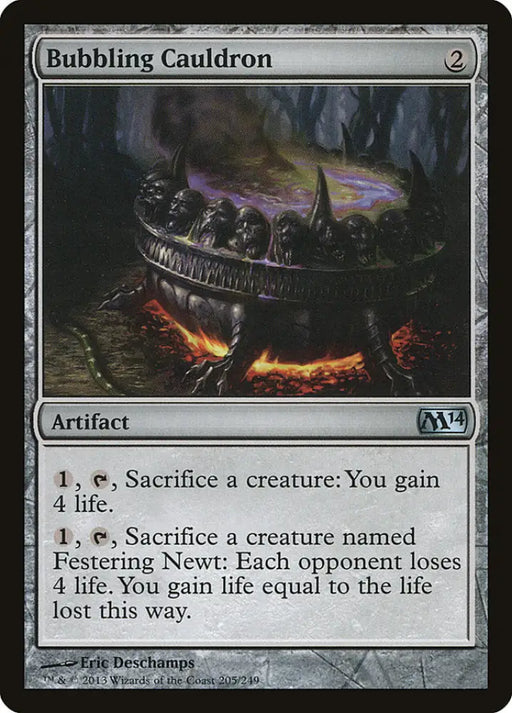 Bubbling Cauldron [Magic 2014] - MTG Single