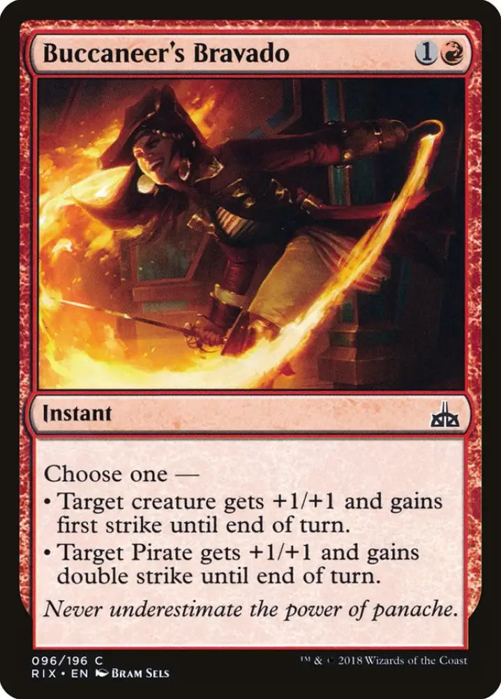 Buccaneer’s Bravado [Rivals of Ixalan] - MTG Single