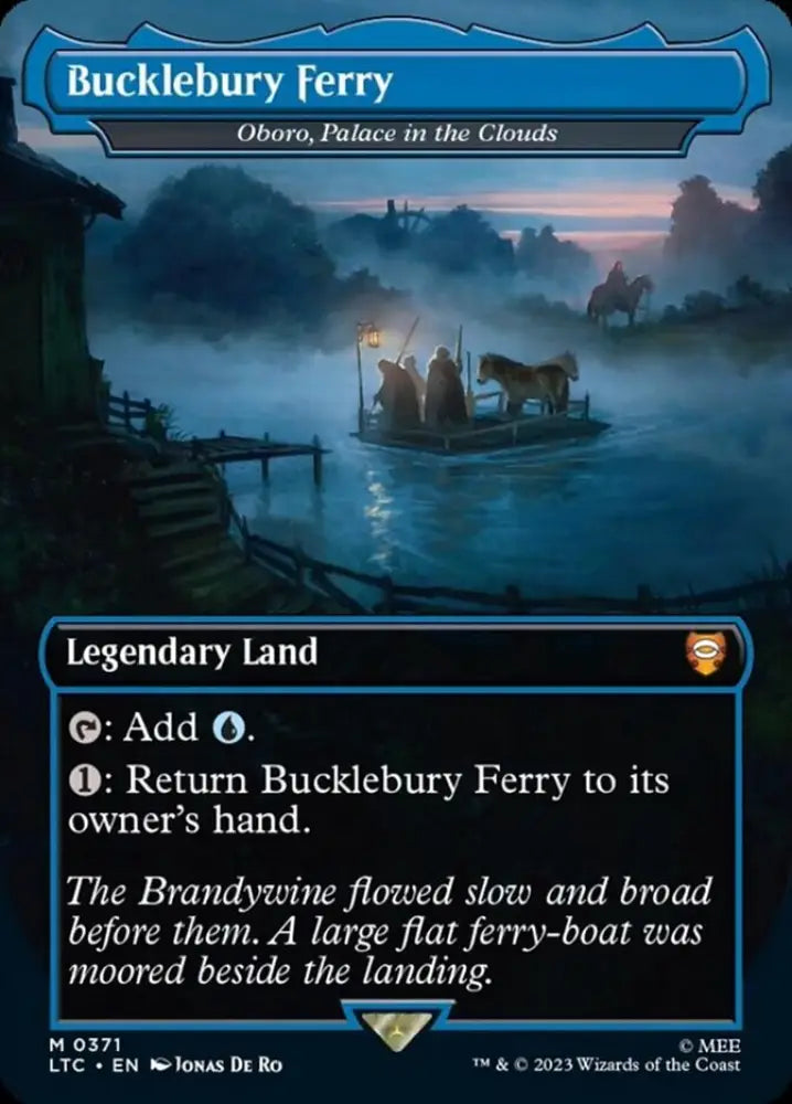 Bucklebury Ferry - Oboro Palace in the Clouds [The Lord of the Rings: Tales of Middle-Earth Commander] - MTG Single
