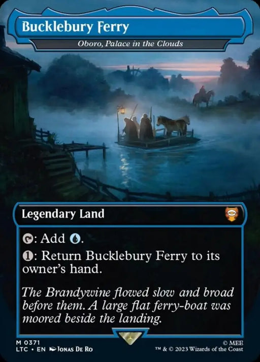 Bucklebury Ferry - Oboro Palace in the Clouds [The Lord of the Rings: Tales of Middle-Earth Commander] - MTG Single