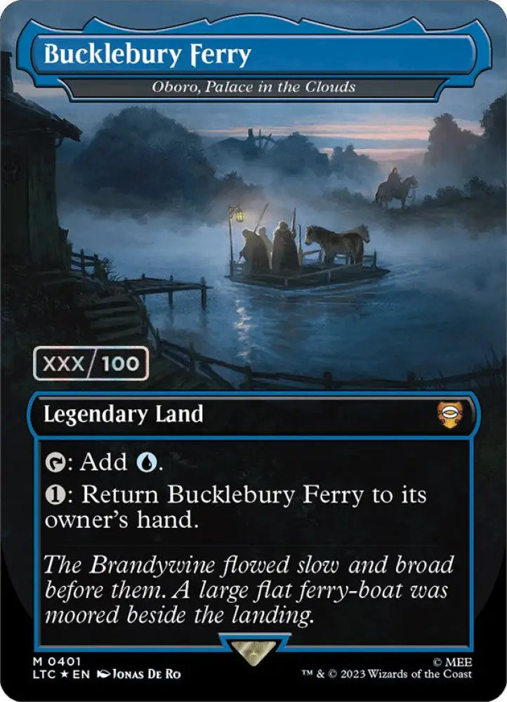 Bucklebury Ferry - Oboro Palace in the Clouds (Serialized) [The Lord of the Rings: Tales of Middle-Earth Commander]
