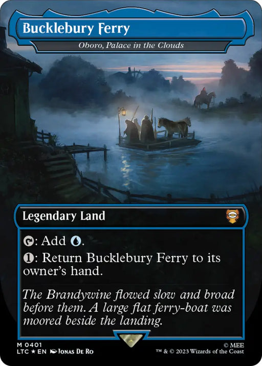 Bucklebury Ferry - Oboro Palace in the Clouds (Surge Foil Realms and Relics) [The Lord of the Rings: Tales of