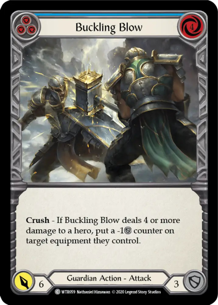 Buckling Blow (Blue) [Welcome to Rathe Unlimited] Unlimited Normal - Flesh And Blood Single
