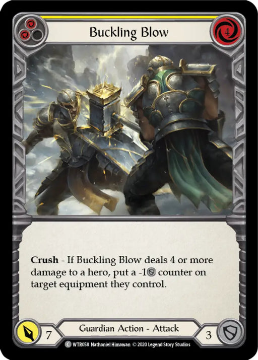 Buckling Blow (Yellow) [Welcome to Rathe Unlimited] Unlimited Normal - Flesh And Blood Single