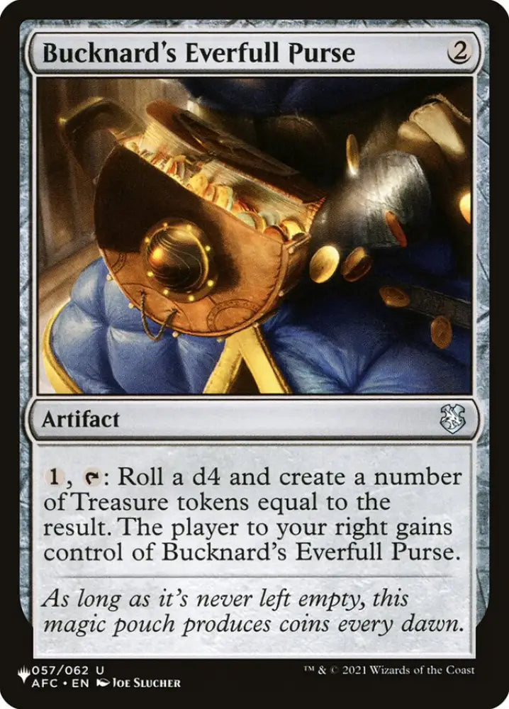 Bucknard’s Everfull Purse [The List] - MTG Single