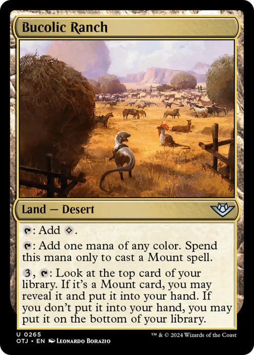 Bucolic Ranch [Outlaws of Thunder Junction] - MTG Single