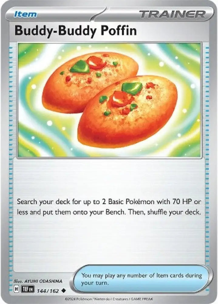 Buddy-Buddy Poffin (144/162) [Scarlet & Violet: Temporal Forces] - Pokemon Single