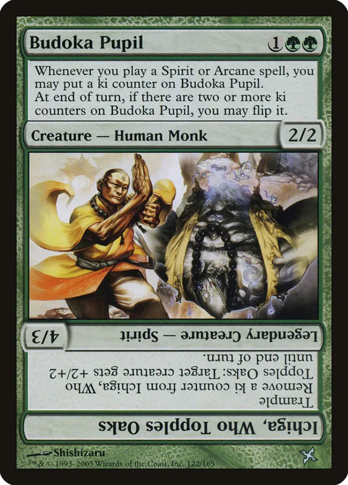 Budoka Pupil // Ichiga Who Topples Oaks [Betrayers of Kamigawa] - MTG Single