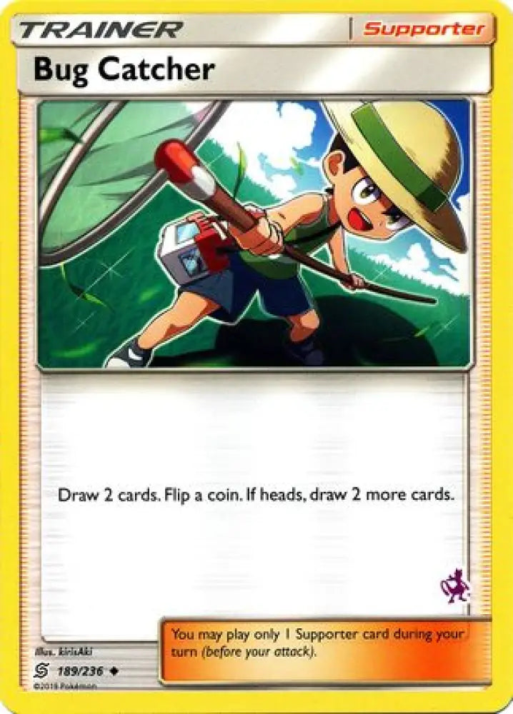 Bug Catcher (189/236) (Mewtwo Deck) [Battle Academy 2020] - Pokemon Single