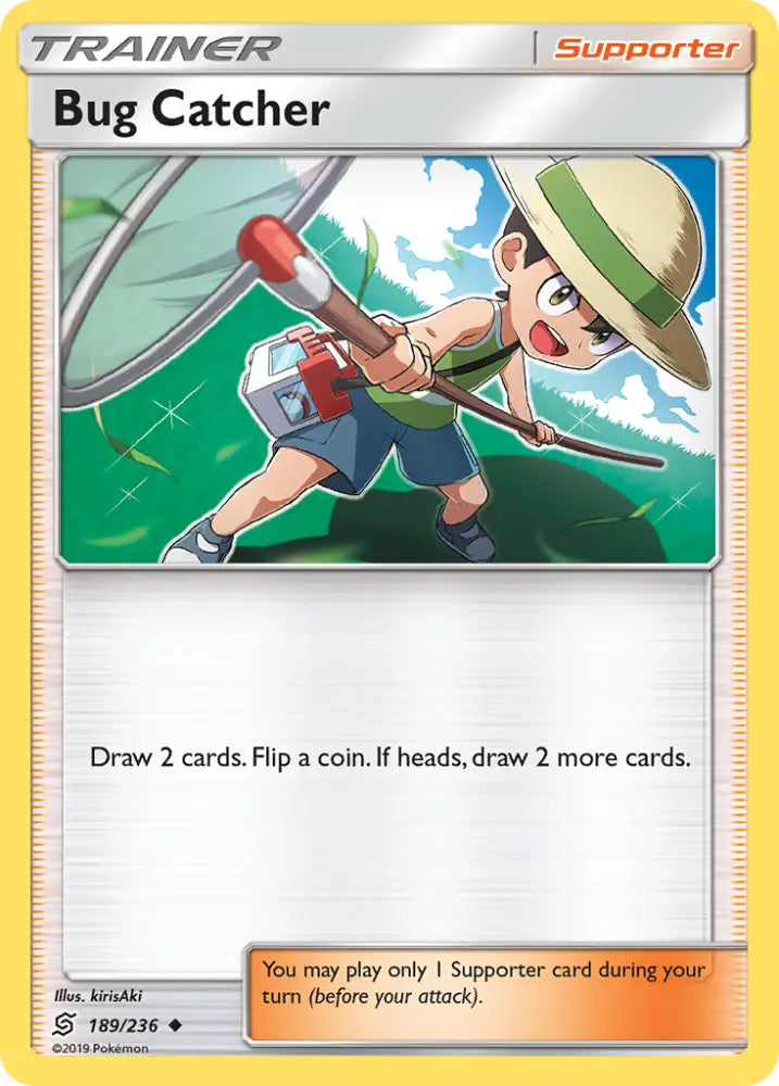 Bug Catcher (189/236) [Sun & Moon: Unified Minds] - Pokemon Single