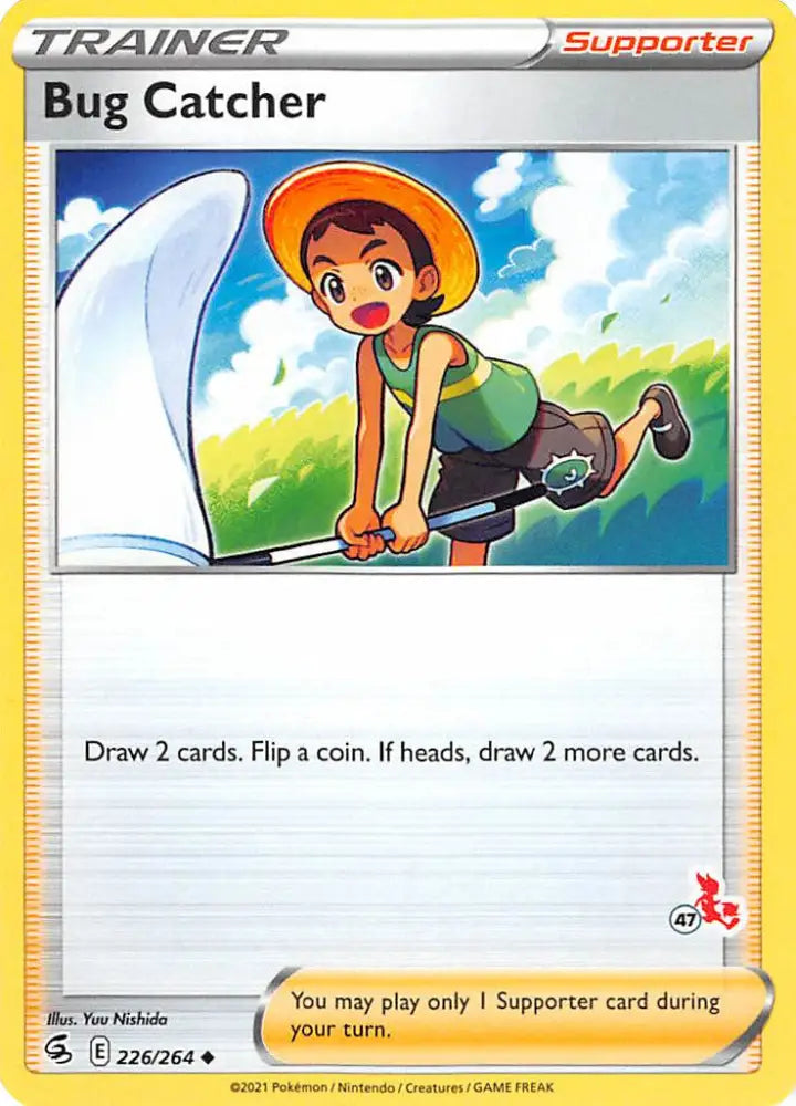 Bug Catcher (226/264) (Cinderace Stamp #47) [Battle Academy 2022] - Pokemon Single