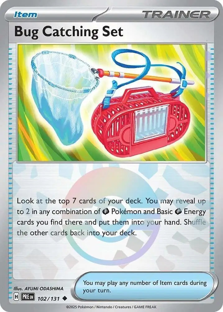 Bug Catching Set (102/131) (Poke Ball Pattern) [Scarlet & Violet: Prismatic Evolutions] - Pokemon Single