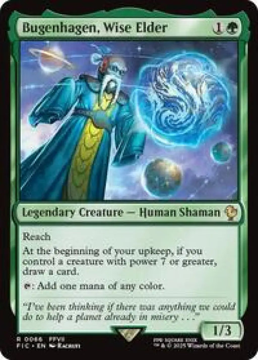Bugenhagen, Wise Elder (Surge Foil) (66) [Final Fantasy Commander]