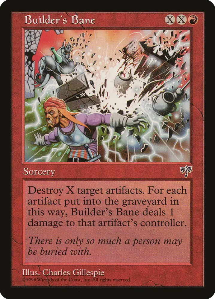 Builder’s Bane [Mirage] - MTG Single