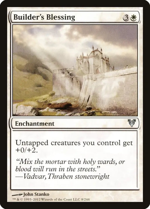 Builder’s Blessing [Avacyn Restored] - MTG Single