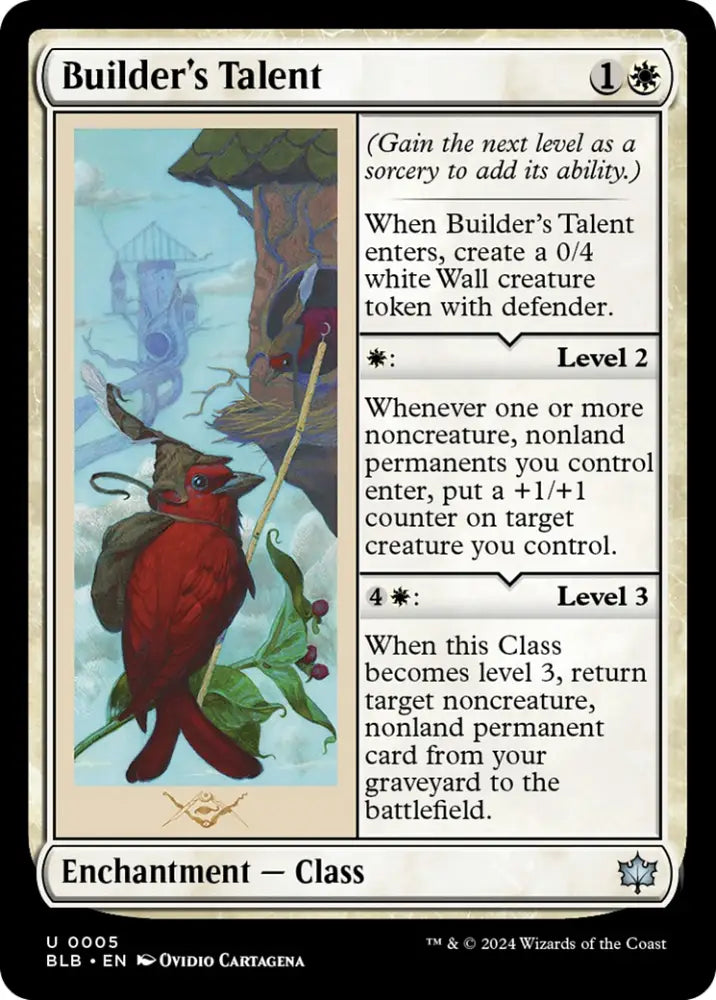Builder’s Talent [Bloomburrow] - MTG Single