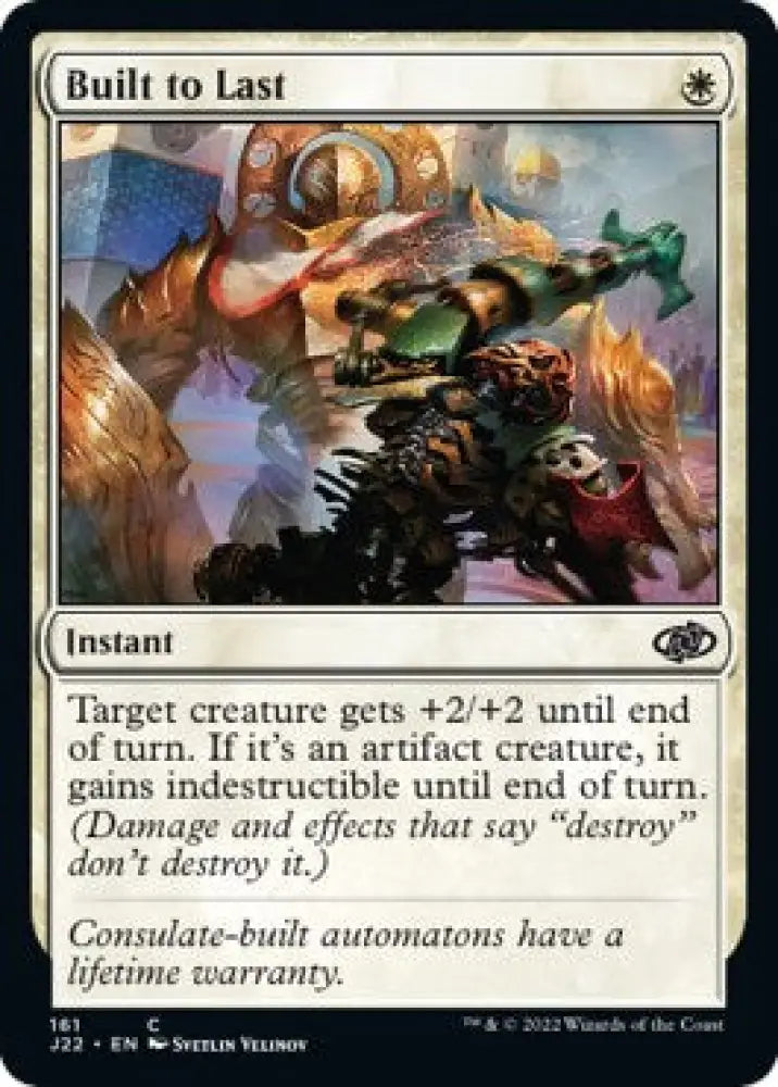 Built to Last [Jumpstart 2022] - MTG Single