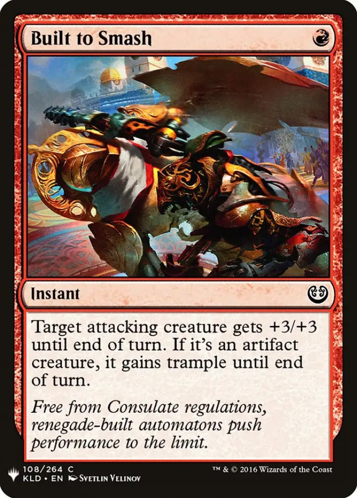 Built to Smash [Mystery Booster] - MTG Single