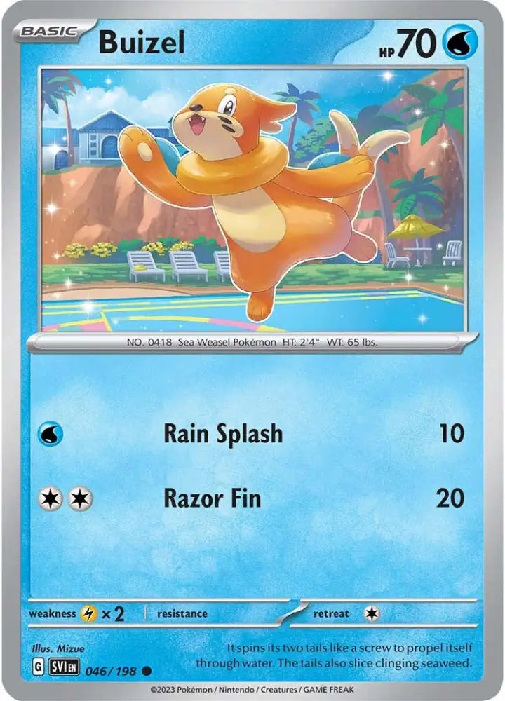 Buizel (046/198) [Scarlet & Violet: Base Set] - Pokemon Single