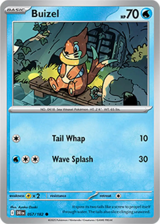 Buizel (057/182) [SV10: Destined Rivals] - Pokemon Single