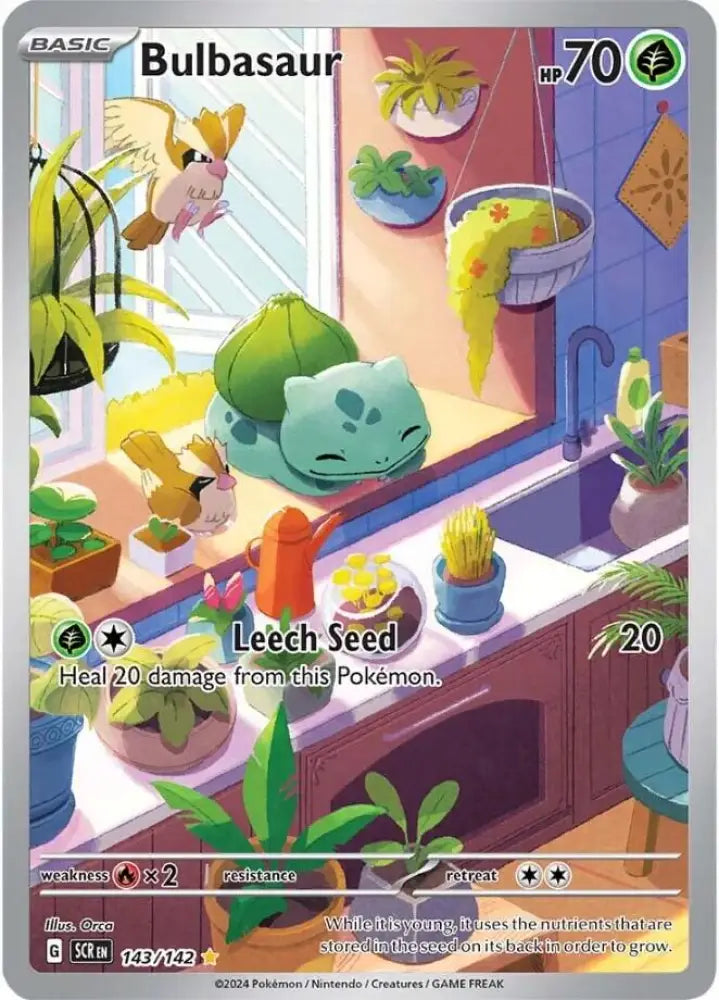 Bulbasaur (143/142) [Scarlet & Violet: Stellar Crown] - Pokemon Single