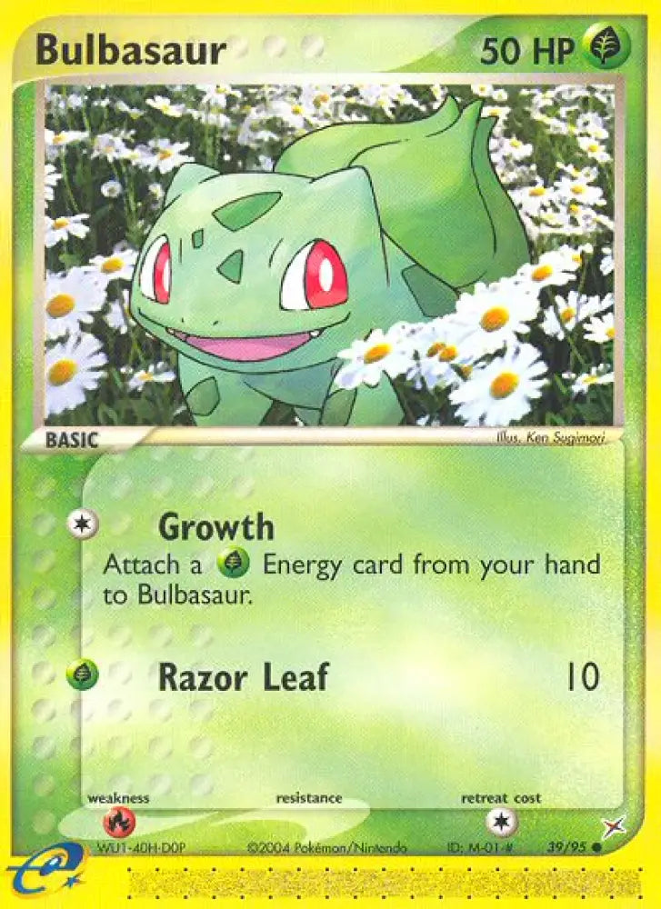 Bulbasaur (39/95) [EX: Team Magma vs Team Aqua] - Pokemon Single