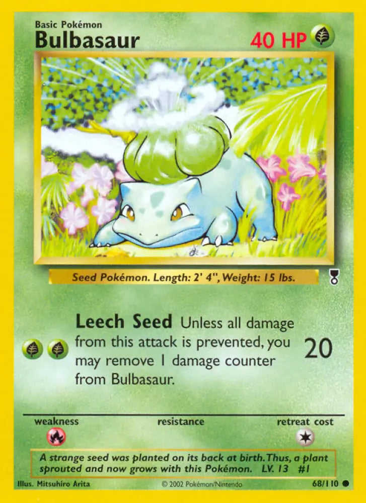 Bulbasaur (68/110) [Legendary Collection] - Pokemon Single