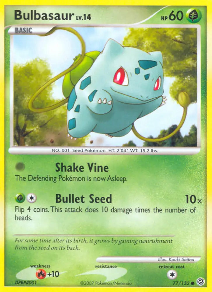 Bulbasaur (77/132) [Diamond & Pearl: Secret Wonders] - Pokemon Single