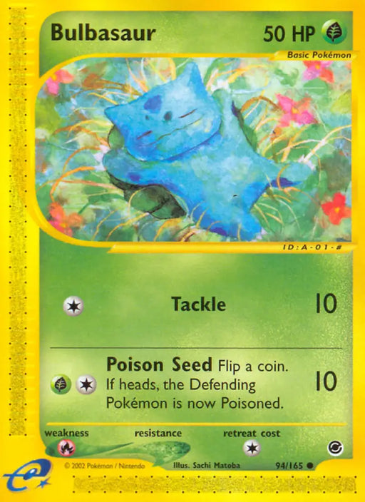 Bulbasaur (94/165) [Expedition: Base Set] - Pokemon Single