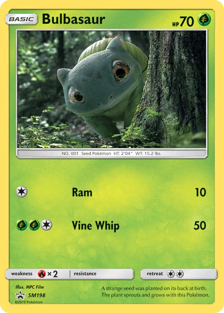 Bulbasaur (SM198) [Sun & Moon: Black Star Promos] - Pokemon Single