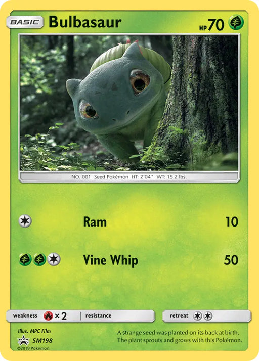 Bulbasaur (SM198) [Sun & Moon: Black Star Promos] - Pokemon Single