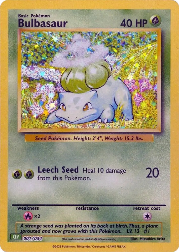 Bulbasaur [Trading Card Game Classic] - Pokemon Single