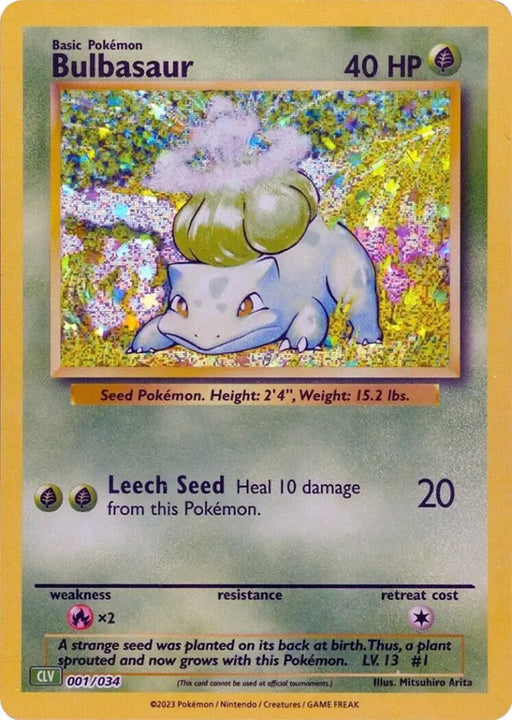 Bulbasaur [Trading Card Game Classic] - Pokemon Single