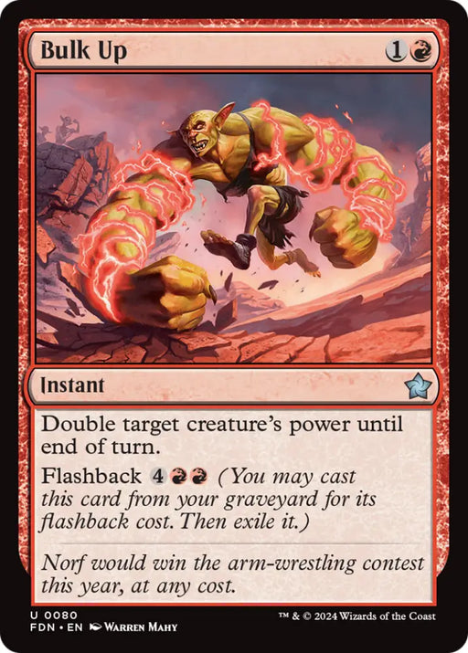 Bulk Up [Foundations] - MTG Single