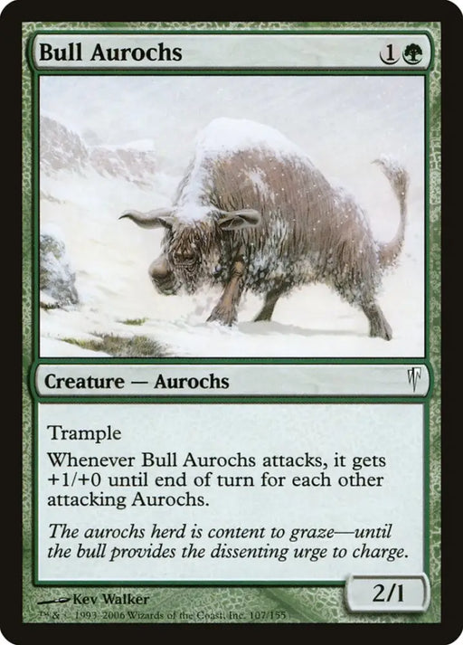 Bull Aurochs [Coldsnap] - MTG Single